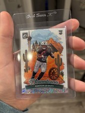 2025 Panini Donruss Optic White Sparkle Ashton Jeanty Downtown 1/1 Raiders NFL