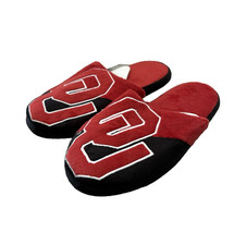 Oklahoma Sooners Bedroom Slippers  Small 7-8  Forever Collectibles