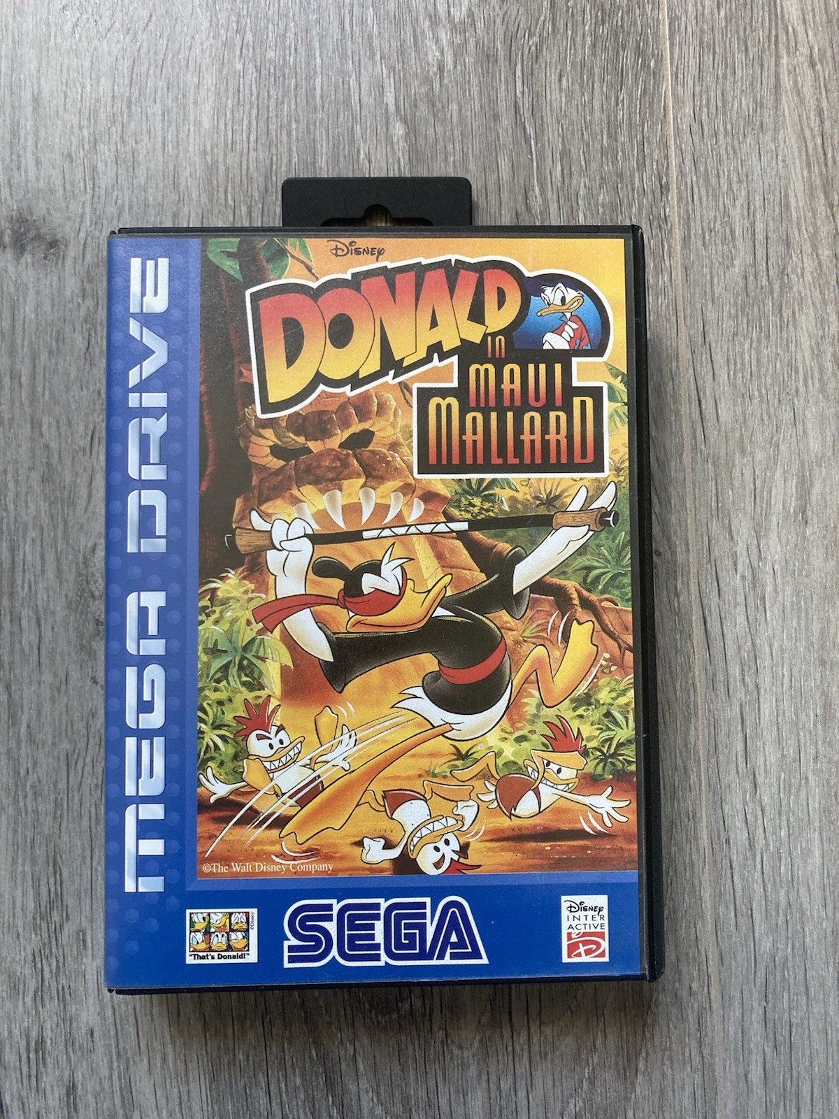 Donald In Maui Mallard Megadrive Pal Fr Euro