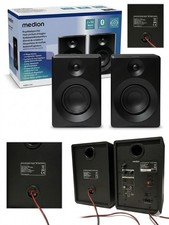 MEDION LIFE P61925 Regallautsprecher aktiver passiver Lautsprecher 2-Wege-System