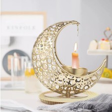  Photophore Chandelier En Métal Décor Vintage Détenteur Chandeliers