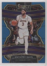 2019-20 Panini Select Concourse Light Blue Prizm 281/299 Anthony Davis #26 9l4