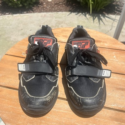 #ad #ad Prada Mechano leather mesh and suede. straps across the vamps $67.00