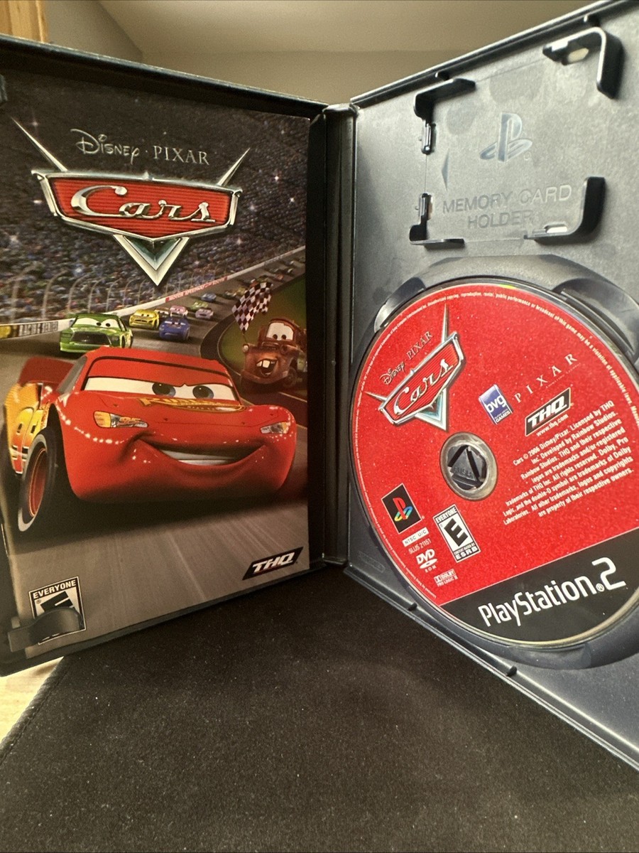 Disney Pixar Cars Sony PlayStation 2, 2006, Complete with Manual