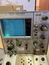 Tektronix Type 576 Curve Tracer power on came out of Lab