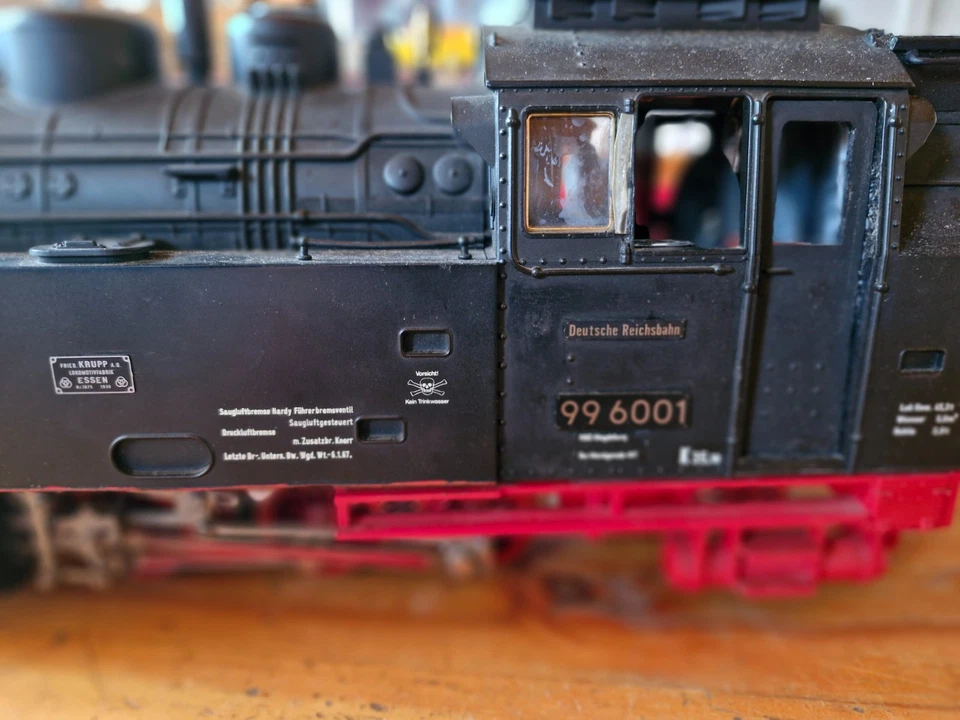 Spur G LGB 2080 Dampflokomotive BR996001 Harz Dampflok - Bild 3 von 4