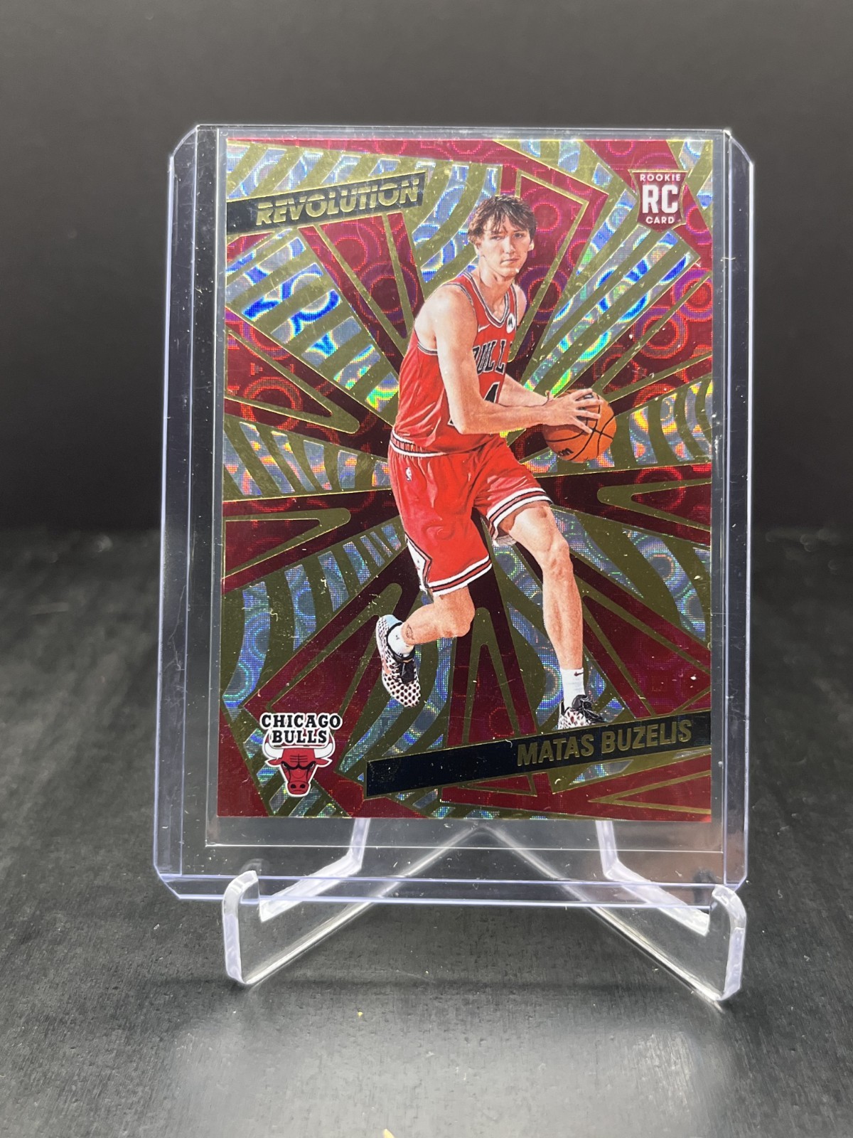 2024-25 Panini Revolution Basketball Matas Buzelis RC Rookie Groove #129 (B)