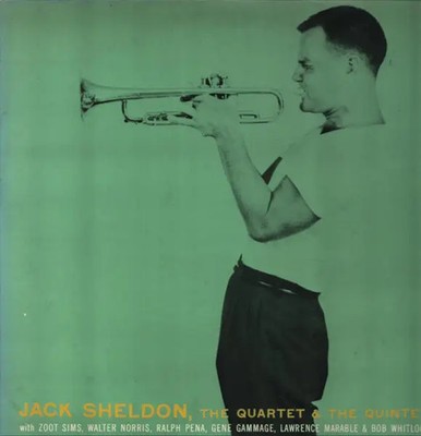 LP Jack Sheldon The Quartet & The Quintet INSERT JAPAN NEAR MINT Jazz: West