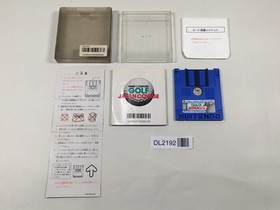 DL2192 Golf Japan Course BOXED Famicom Disk Japan
