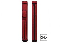 NEW Delta 2x2 Nylon Pool/Billiards Cue Case w/ Dividers RED FREE SHIPPING