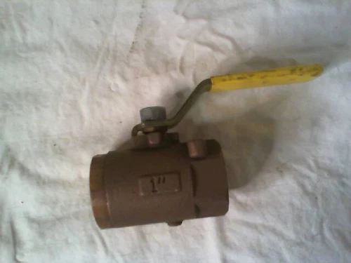 Parker 600WOG 1" Brass Ball Valve - New No Box