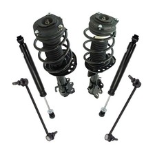 Front Rear Strut Shock Absorber Kit Sway Links 6 Piece for Nissan Sentra 2013-18