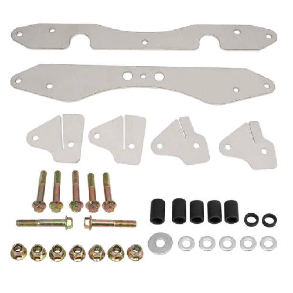 2" Full Suspension Lift Kit For Polaris RZR 900 Trail 50" XC 55" 2015-22 Silver - Image 3 of 4