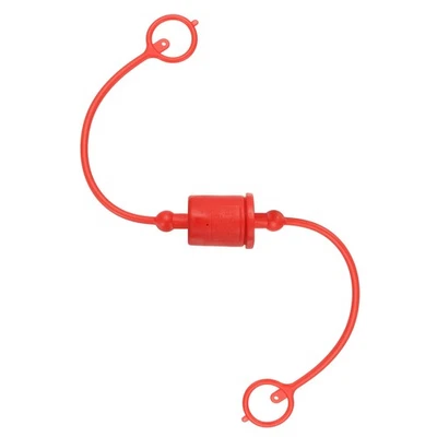 Jeu de 1 bouchon mâle et femelle pour couplage hydraulique ISO-A 3/4" - Photo 1/4
