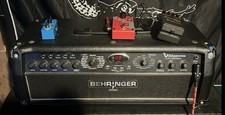 Behringer V-Ampire LX1200H 120W Guitar Amp+ BG412V 4x12 Slant Cab Stack