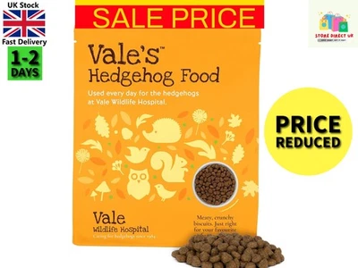 Vale’s Hedgehog Food – Specially Developed – Used Daily at Vale Wild Hospital