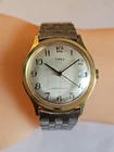Vintage Gold Tone Timex Date Dial 27820  England 10580