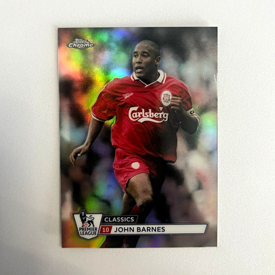 Topps Chrome Premier League Classics John Barnes Liverpool #CC14 2026/27