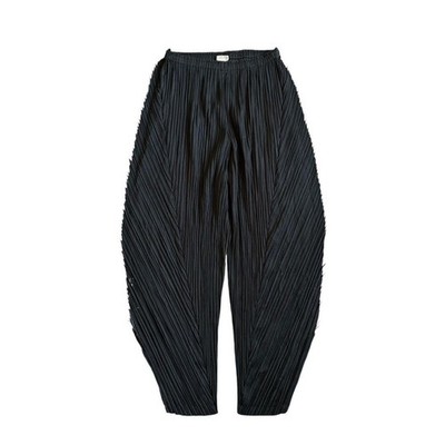 パンツ made in JAPAN PLEATS PLEASE pants dn ISSEY MIYAKE PLEATS PLEASE Dragon Lantern Pants Wide Leg Slacks