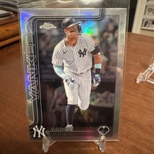 2025 AARON JUDGE Topps Chrome #99 Refractor NEW YORK YANKEES ⚾️