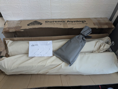 Dorema Onyx 270 Annex 09.132 anthrazit/grau Stahlrahmen brandneu GÜNSTIGSTES AUF EBA