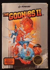 The Goonies II 2 Nintendo NES 1987 Complete CIB Tested