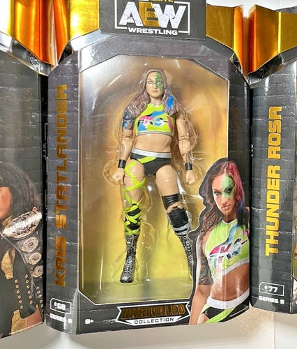 AEW WOMAN WRESTLING ACTION FIGURES LOT OF 10 * WWE TNA NWA NXT WWC IWA AAA CMLL - Picture 5 of 24