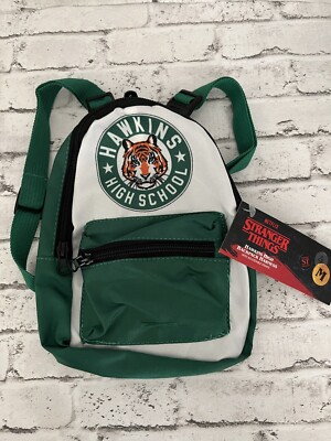 Netflix Stranger Things Hawkins High School Dog Backpack  display picture 1