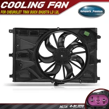 Engine Radiator Cooling Fan w/ Shroud Assembly for Chevrolet Trax Buick Envista