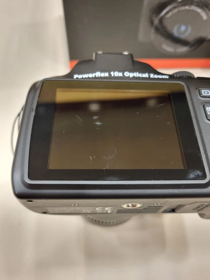 Rollei Powerflex 10x Optischer Zoom 8 Fotomodi 64 MP Ausklappbarer Blitz Schwarz - Bild 4 von 4