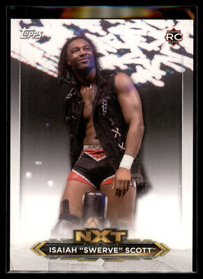2020 Topps NXT WWE Wrestling Roster Set #NXT-20 Isaiah Swerve Scott RC Quantity