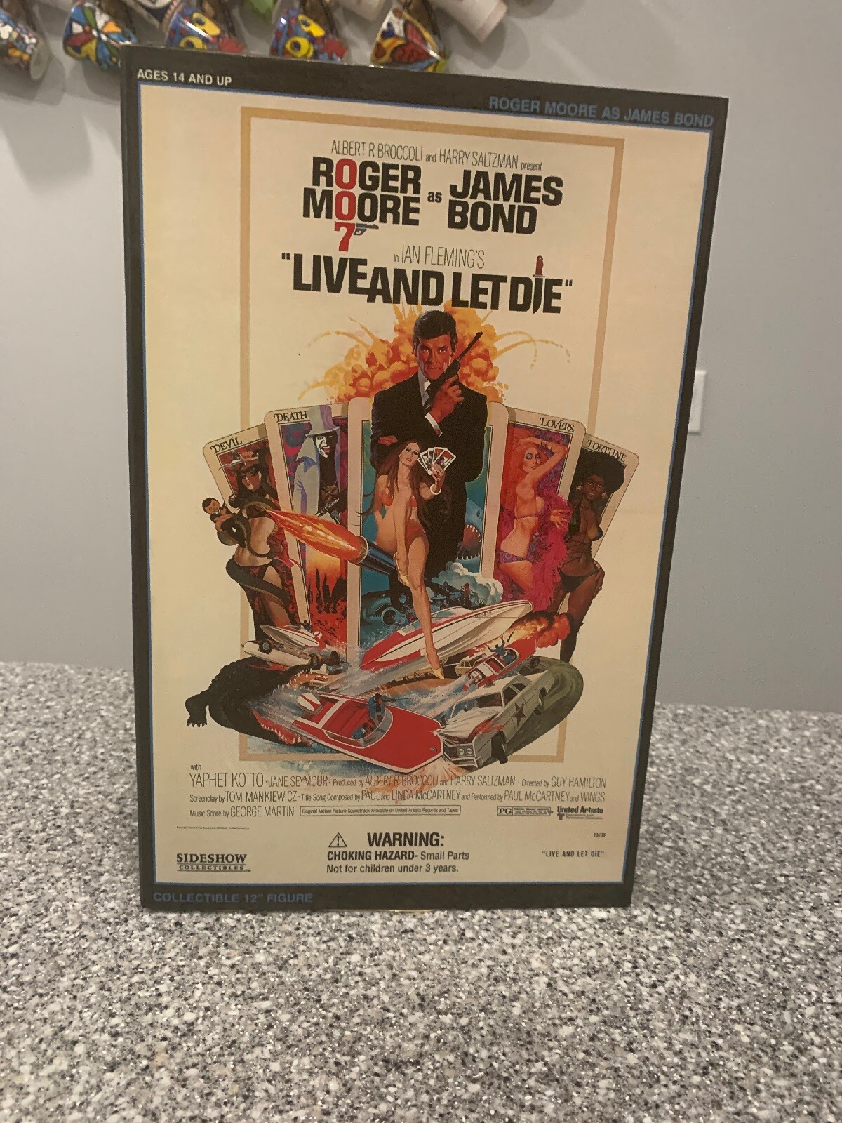 Sideshow James Bond 007 Roger Moore Live And Let Die 1 6th Figure For Sale Online