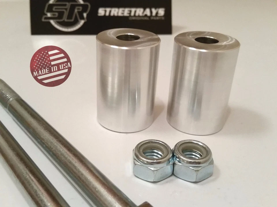 Elevadores de manillar StreetRays Suzuki Boulevard Volusia C50 C90 & Intruder VL800 2" Foto 2 de 4