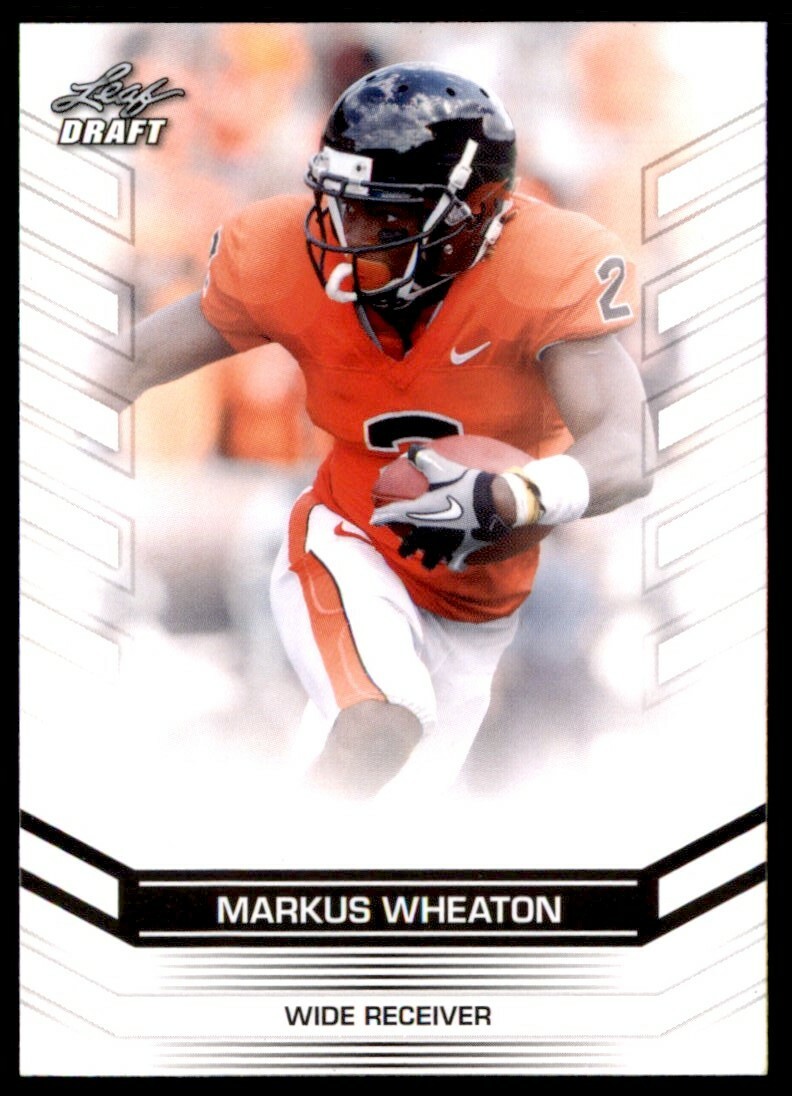 2013 Leaf Draft Markus Wheaton Oregon State Beavers #47