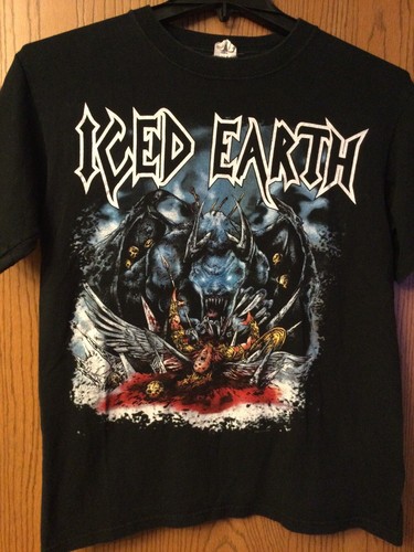 Iced Earth - Black Shirt. M. | eBay