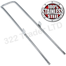 Raleigh Chopper MK2 Sissy Bar Stainless Steel Polished Reproduction RUSTFREE