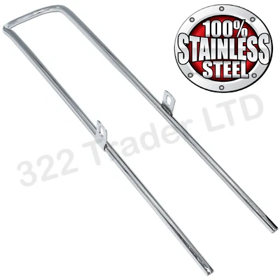 Raleigh Chopper MK2 Sissy Bar Stainless Steel Polished Reproduction RUSTFREE - Image 1 of 4