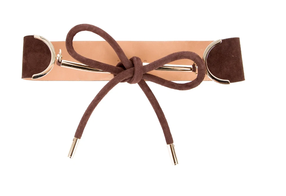 Gucci Suede  Brown Belt - Size 38.  Excellent Condition Gucci Solid Suede Belts for Women for sale | eBay main image 3