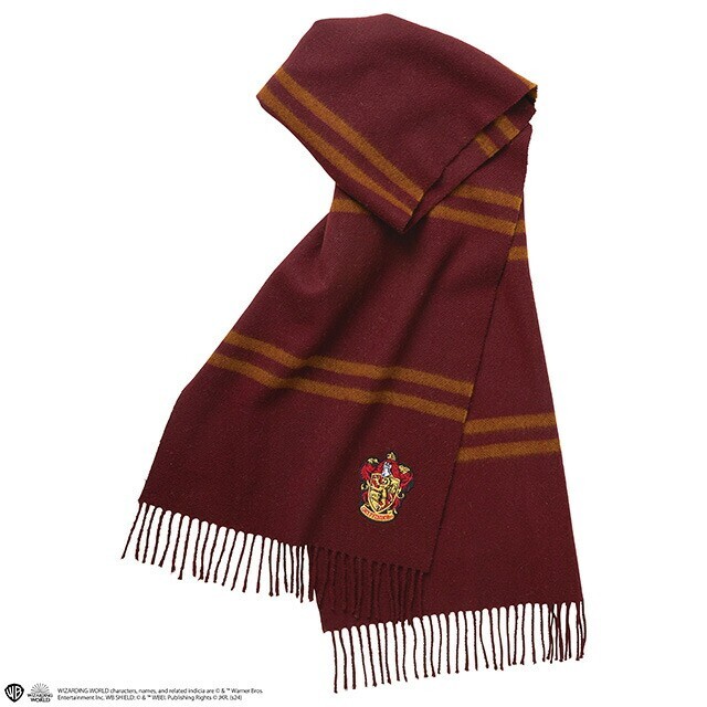 Harry Potter Gryffindor House Scarf Red Merino Wool Japan New Fashion-image