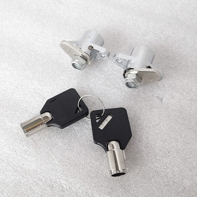 2x Hard Saddlebag Lock Set For Harley Davidson Touring Electra Glide Road King