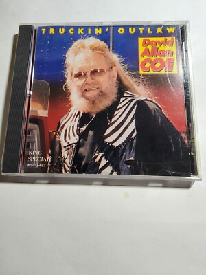 David Allan Coe Truckin'outlaw VG+ CD45