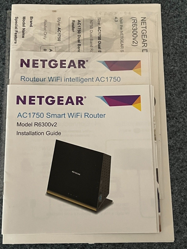 NETGEAR DUAL BAND GIGABIT AC1750 SMART WIFI ROUTER (R6300V2) - Picture 22 of 22