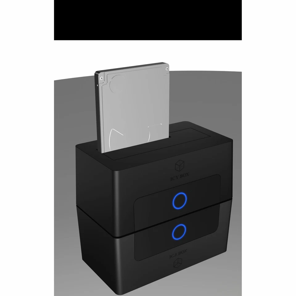 ICY BOX IB-1122-U3 DockingStation für ein 2,5" oder 3,5" SATA HDD 60651 B-Ware - Bild 3 von 4