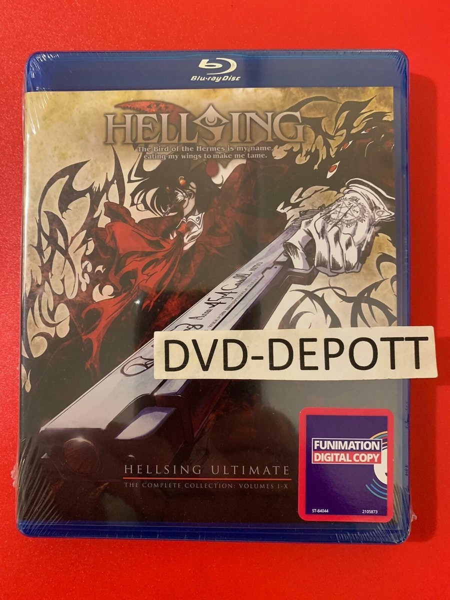 Hellsing Ultimate Complete Series 1-10 I-X Collection OVA Blu-ray 