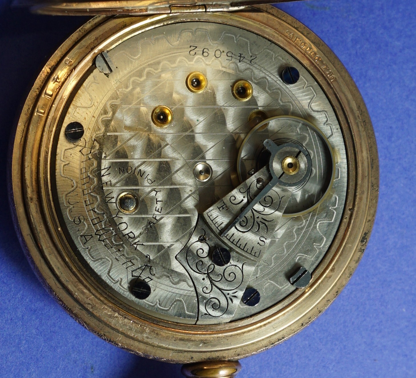 New York Standard Grade 41 Pocket Watch image 1
