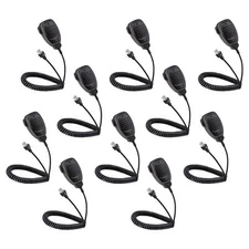 10 Packs ArrowMax AMM350-K30-8PIN KMC-35 Slim-Line Hand Microphone Mobile Radio