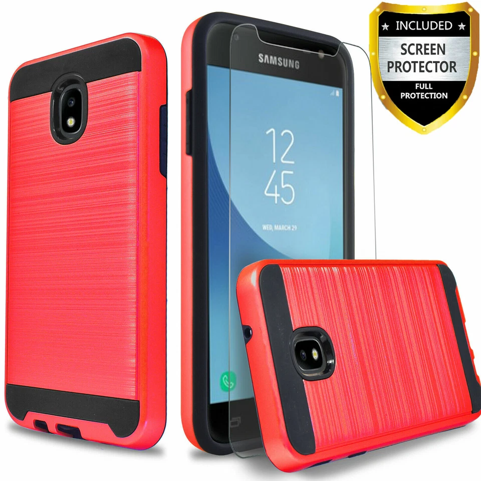 Funda protectora para Samsung Galaxy J3 V Orbit Star Achieve Express Prime 3 Foto 4 de 4
