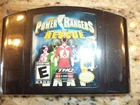 Nintendo Power Rangers Lightspeed Rescue Arcade Video Game NUS-NPUE-USA
