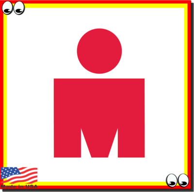 Ironman Triathlon Endurance Multisport Race Event Vinyl Cut Decal Sticker