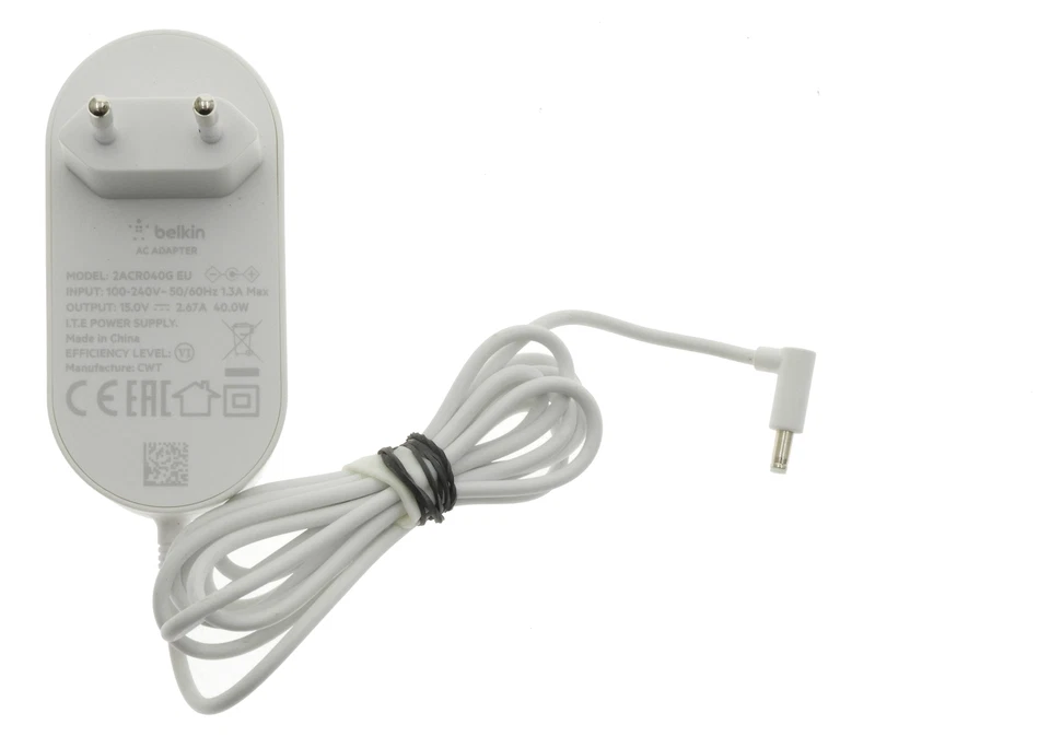 Z1897A BELKIN	15V 2,67A 40W  2ACR040G EU Netzgerät Netzteil Ladegerät - Bild 2 von 2